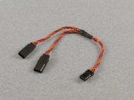 LOGIC RC UNIVERSAL Y-LEAD (SILICONE) 150MM P-LGL-JRY150S
